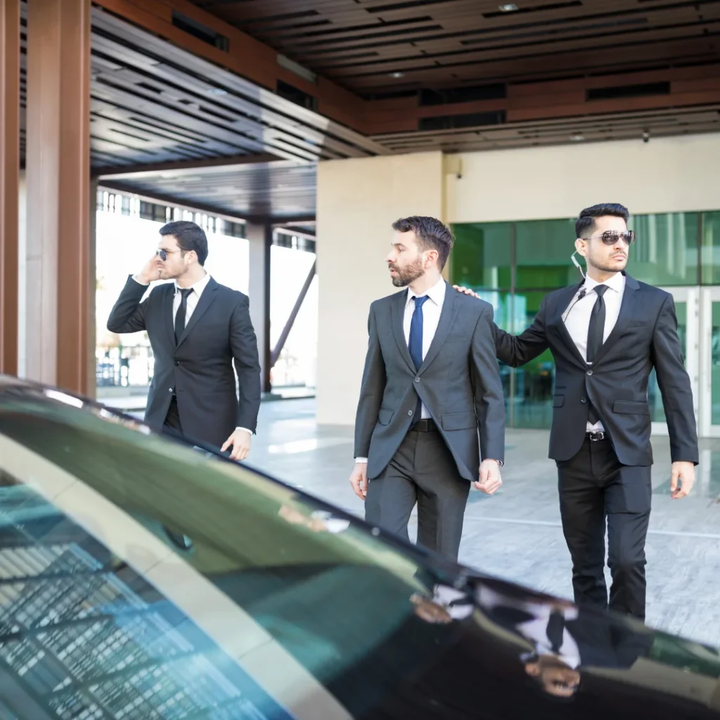 Agents de sécurité en mission